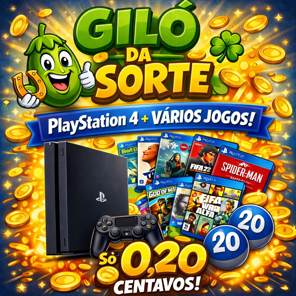 PLAYSTATION 4 - SEMINOVO + JOGOS